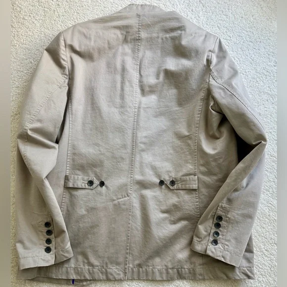 Kenneth Cole Reaction Khaki Safari Jacket - Picture 5 of 6